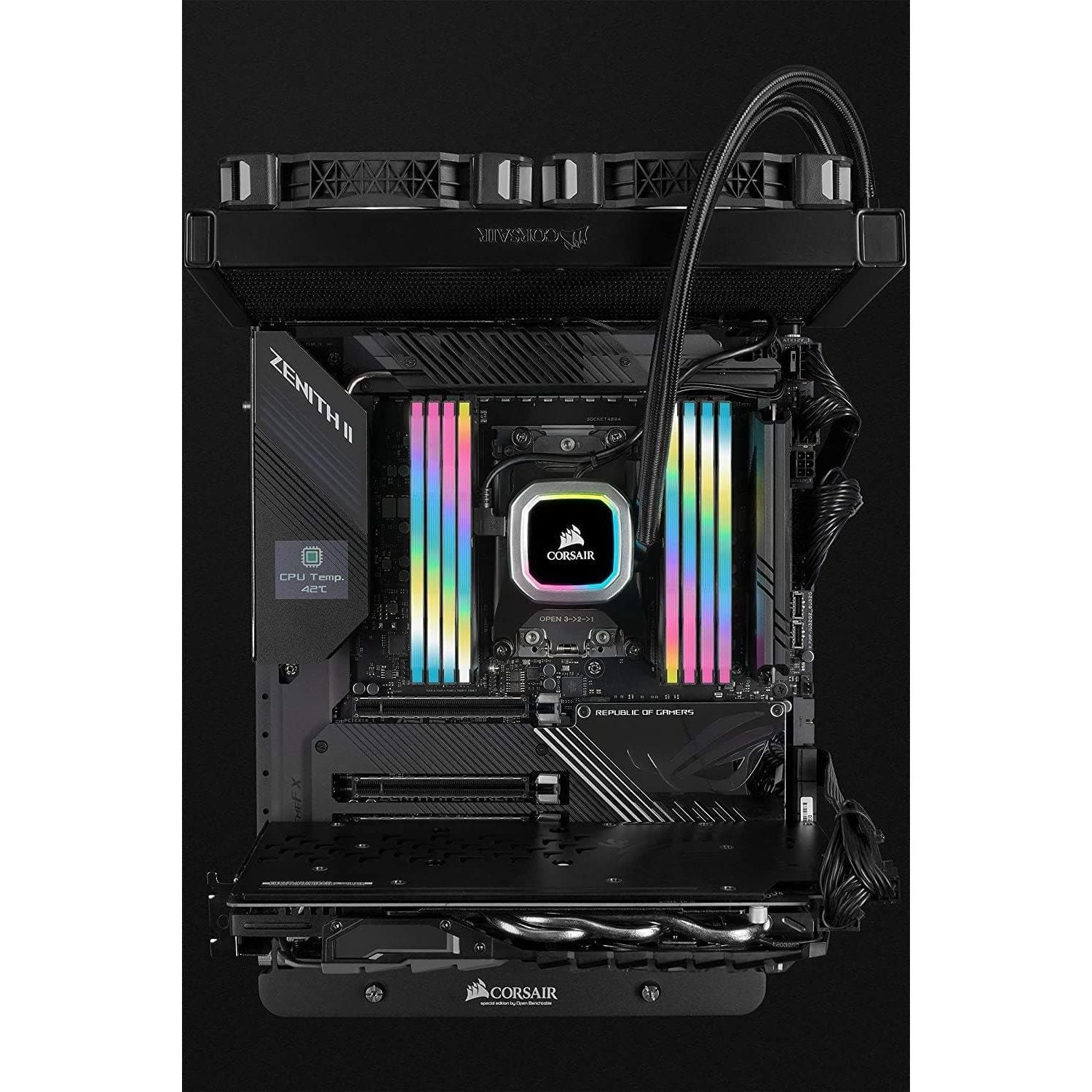 Buy Corsair,Corsair Vengeance RGB PRO SL 16 GB (2x8 GB) DDR4 3600 MHz C18, Illuminated Desktop Memory Kit (10 Individually Addressable RGB LEDs, Optimised for Bandwidth and Response Times), Black - Gadcet.com | UK | London | Scotland | Wales| Ireland | Near Me | Cheap | Pay In 3 | RAM
